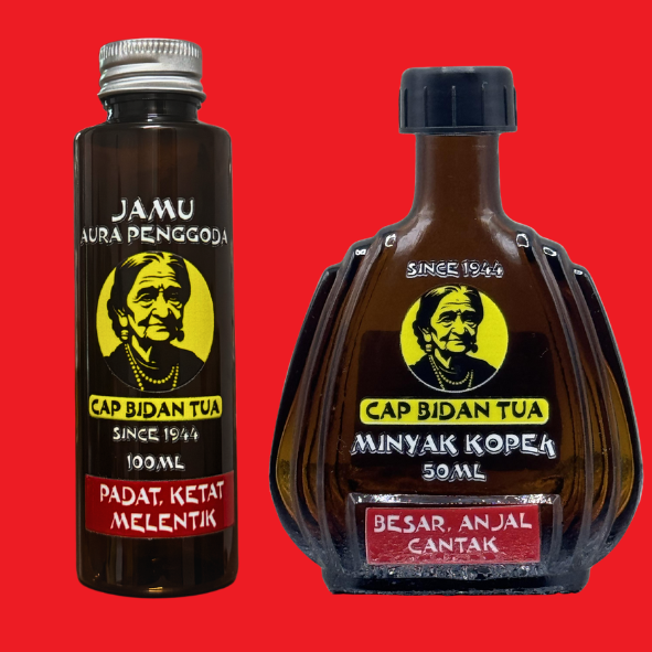 COMBO JAMU + MINYAK CAP BIDAN TUA